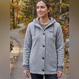 Patagonia Gray Knit Cardigan